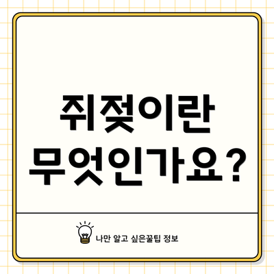 쥐젖이란 무엇인가요?