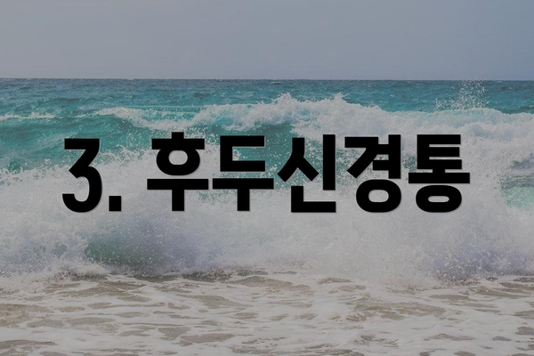 3. 후두신경통