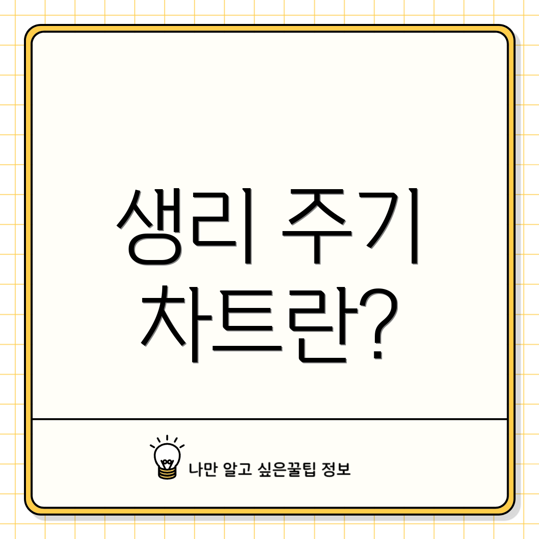 생리 주기 차트란?