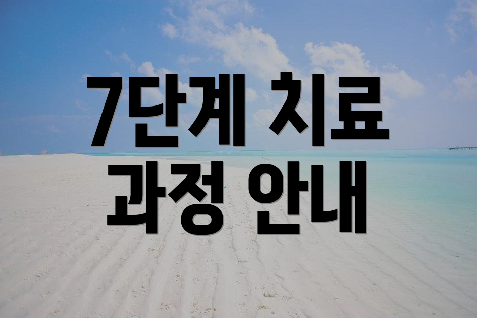 7단계 치료 과정 안내