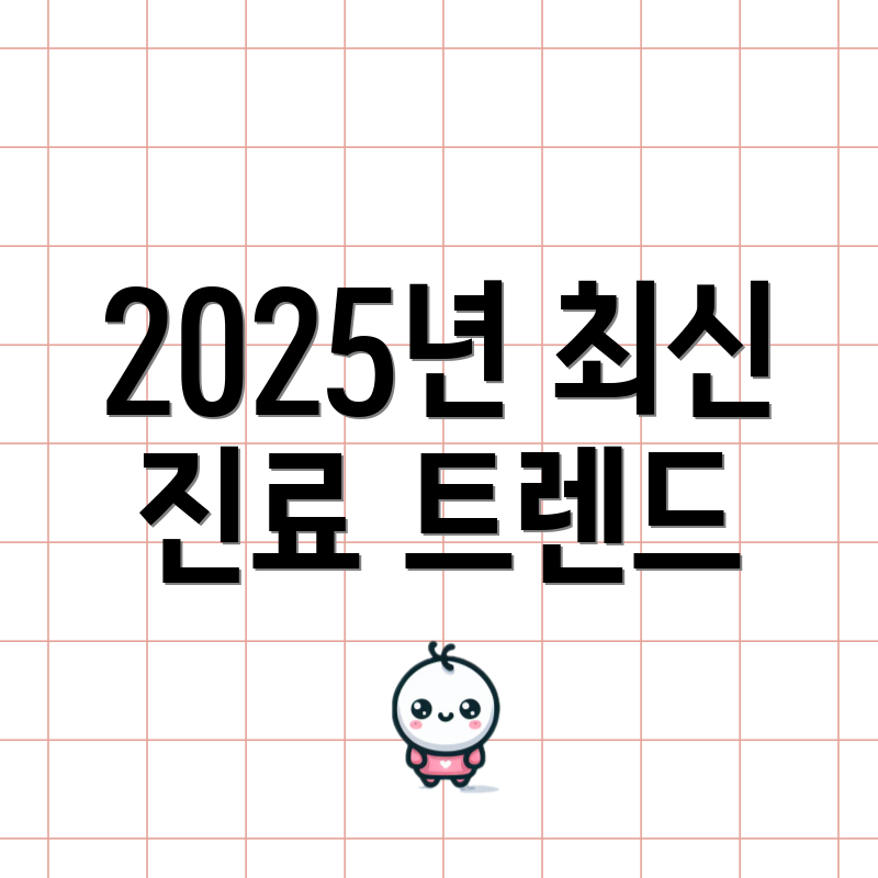 2025년 최신 진료 트렌드