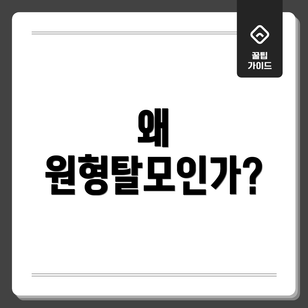 왜 원형탈모인가?