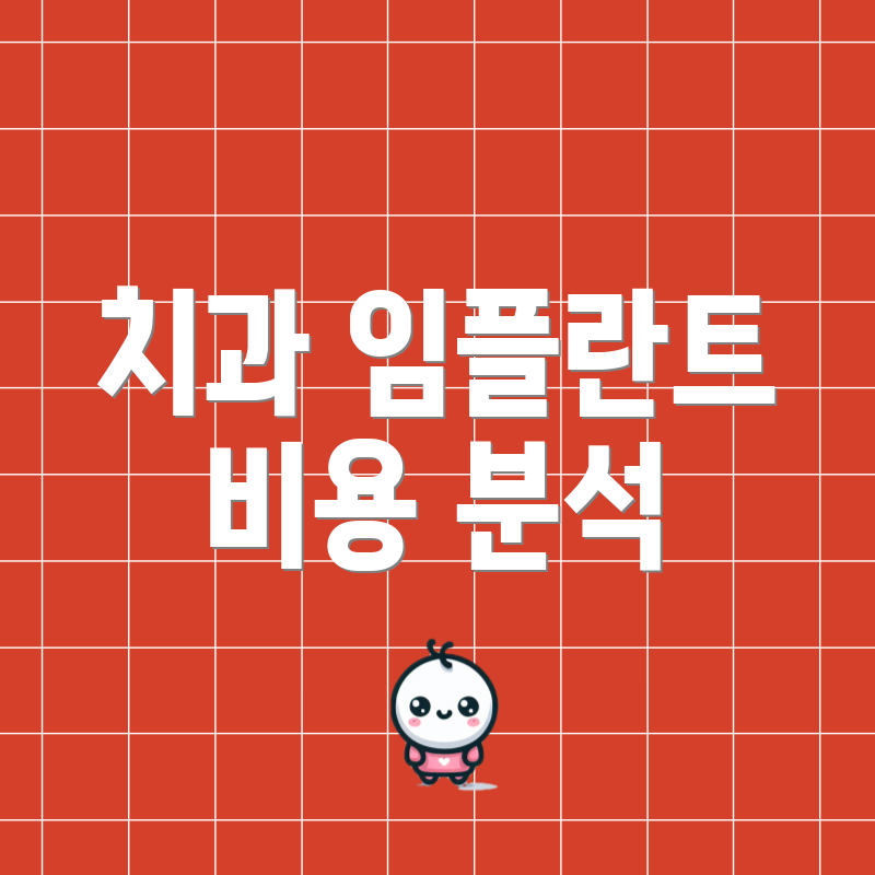 치과 임플란트 비용 분석