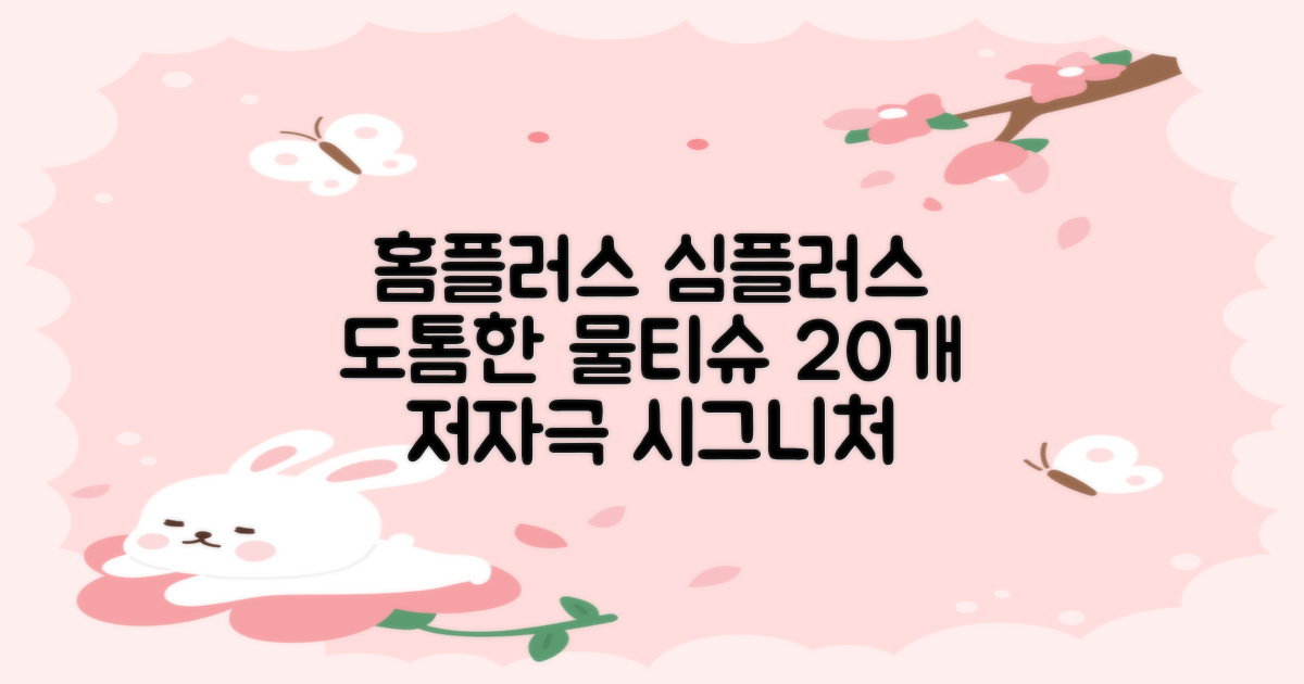 홈플러스 공식 본사 직영 simplus 도톰한 물티슈 캡형 저자극 심플러스 시그니처, 110매입, 20개 추천 리뷰
