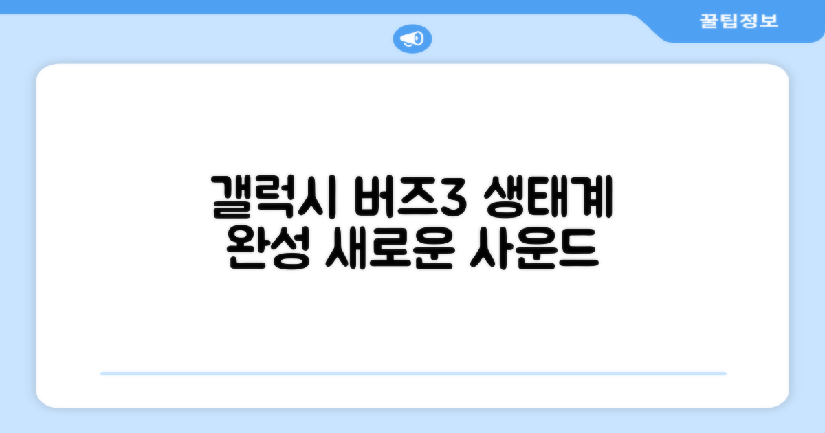 삼성 생태계 완성, 갤럭시 버즈3