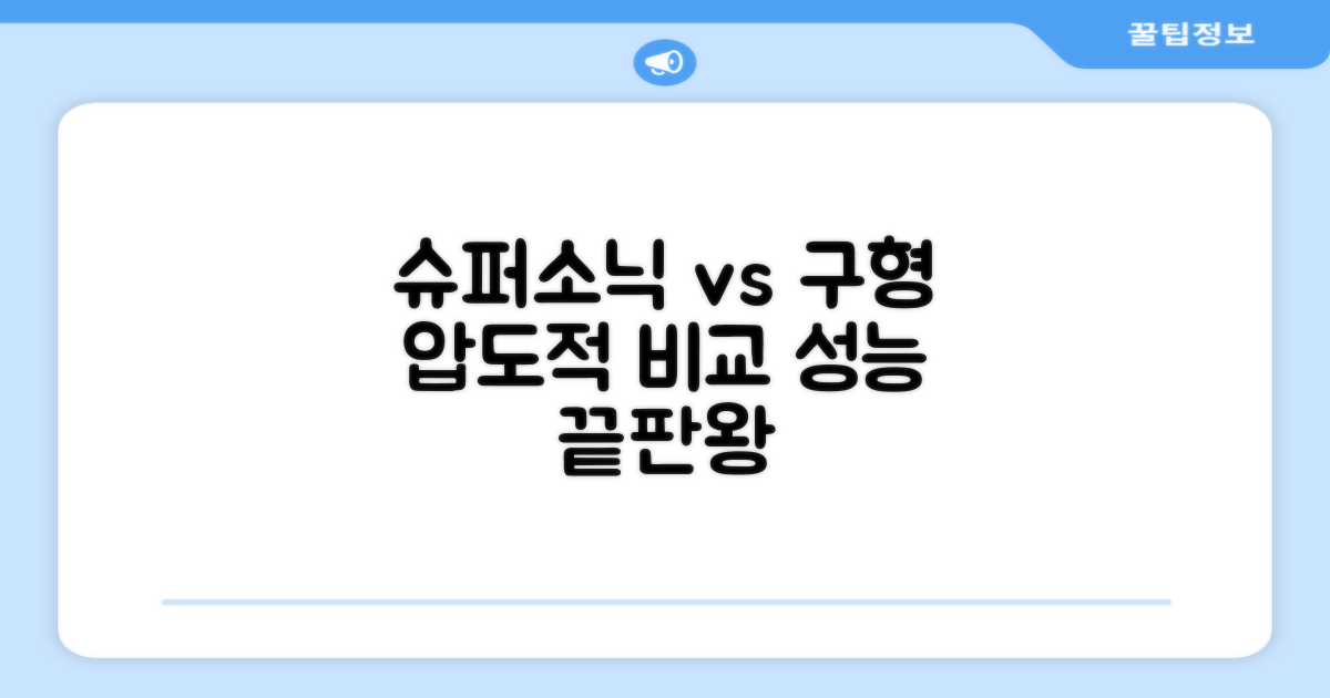 슈퍼소닉 vs 구형 비교