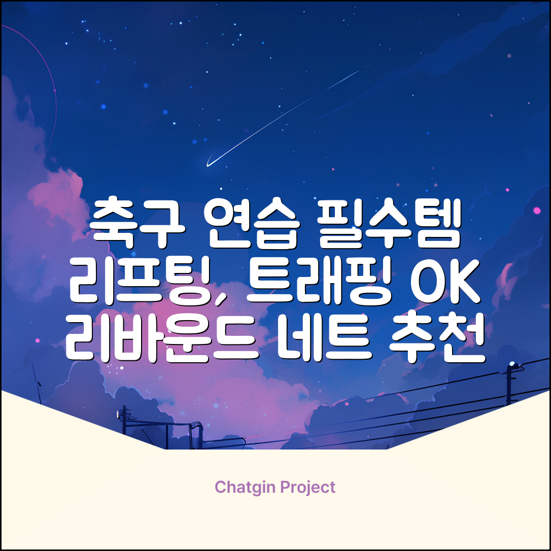축구 리프팅 트래핑 리바운더 리바운드 네트, 1개 추천 리뷰