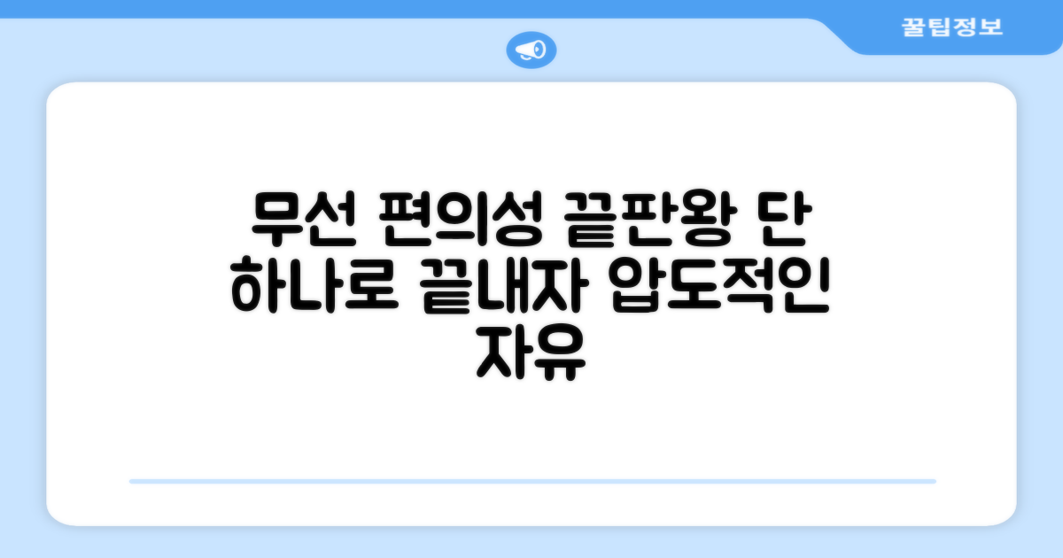 1가지 무선 편의성