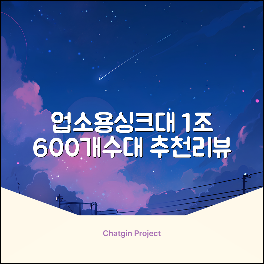 업소용싱크대 1조 600 업소용개수대 스텐싱크대 주방싱크대, 1조 600*600*800 추천 리뷰