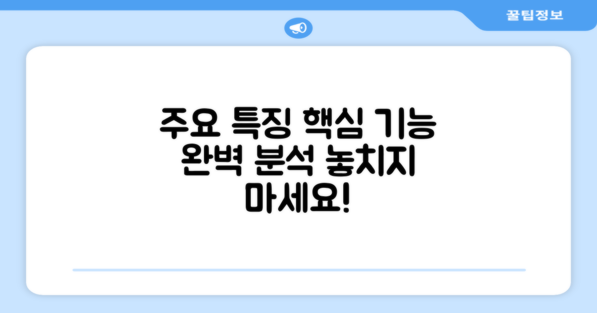 주요 특징
