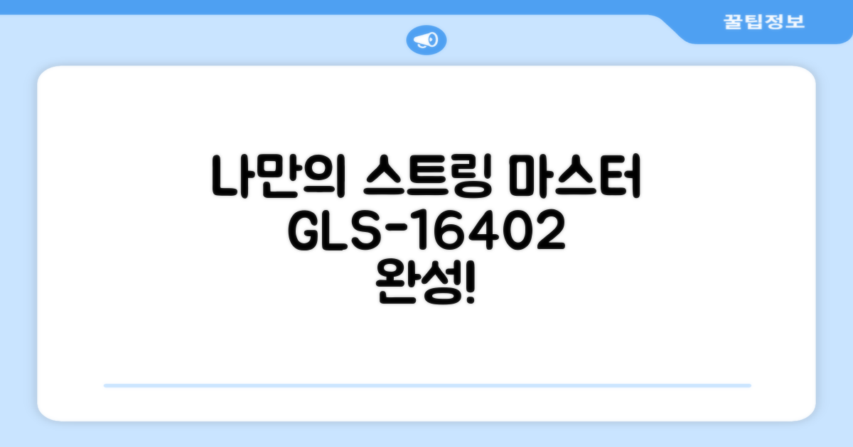 GLS-16402, 나만의 스트링 마스터