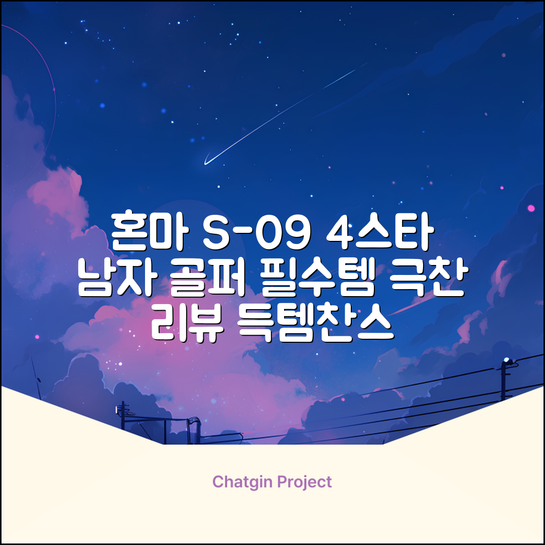 혼마아이언세트 남자아이언세트 S-09 혼마아이언 4스타 4/5/6/7/8/9/10/11/A/S 아이언커버 포함, 그라파이트S 추천 리뷰