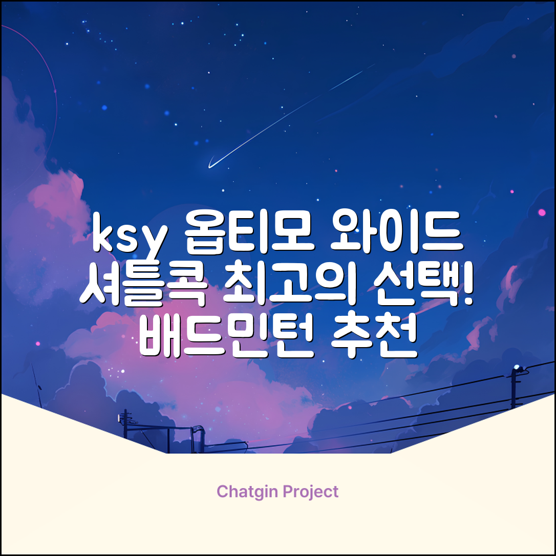 ksy 옵티모 와이드 배드민턴 셔틀콕, 화이트, 12개입, 1개 추천 리뷰