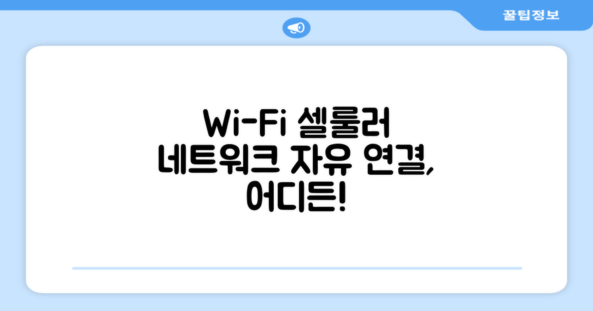 Wi-Fi+Cellular, 네트워크 자유