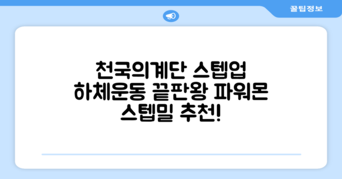 파워몬 천국의계단 스텝업 스텝퍼 스텝밀 에어 클라이머 계단오르기 홈트 실내 하체 운동기구, 파워몬 스텝업 추천 리뷰