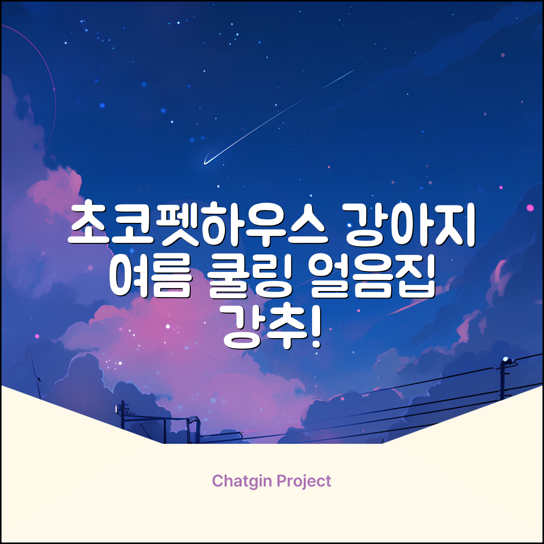 초코펫하우스 강아지 여름 쿨링 얼음의집, 화이트, 1개 추천 리뷰